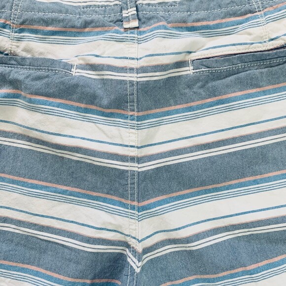 Men's American Eagle Classic Striped Beachy Soft Lightweight Shorts | Size: 36 - Picture 9 of 9